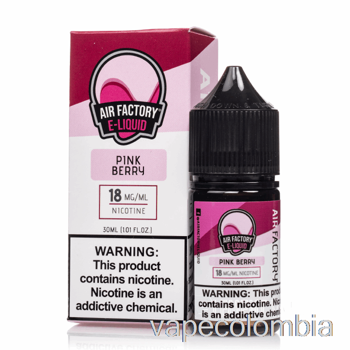 Vape Desechable Baya Rosa - Sales Air Factory - 30ml 36mg